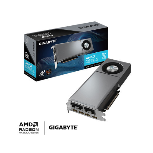 VGA Gigabyte Radeon AI PRO R9700 AI TOP 32G (Rev. 1.0)