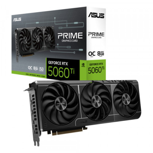 VGA ASUS PRIME GeForce RTX 5060Ti 8GB GDDR7 OC Edition (PRIME-RTX5060TI-O8G)