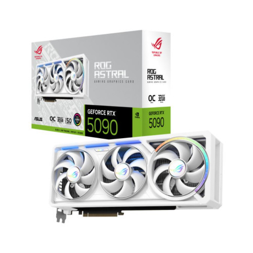 VGA ASUS ROG Astral GeForce RTX 5090 32GB GDDR7 White OC Edition