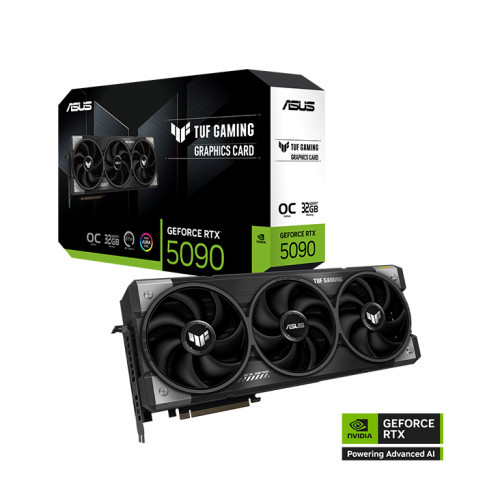 VGA ASUS TUF Gaming GeForce RTX 5090 32GB GDDR7 OC Edition (TUF-RTX5090-O32G-GAMING)