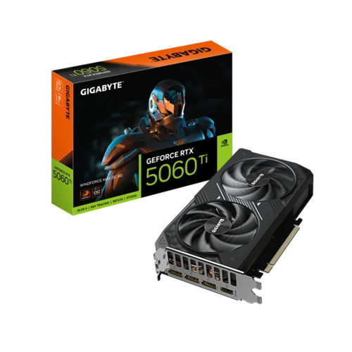 VGA Gigabyte RTX 5060 Ti Windforce Max OC 8GB GDDR7 (N506TWF2MAXOC_8GD)