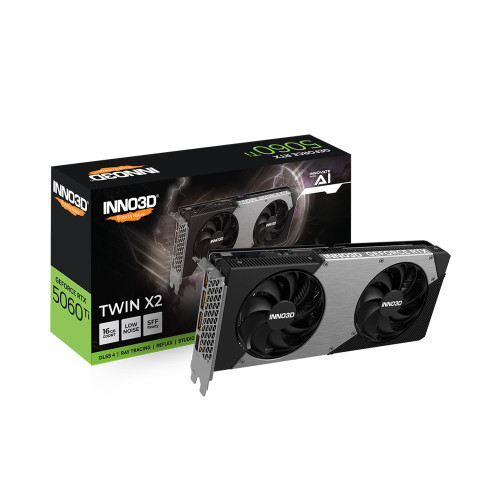 VGA INNO3D GeForce RTX 5060 Ti Twin X2 16GB GDDR7