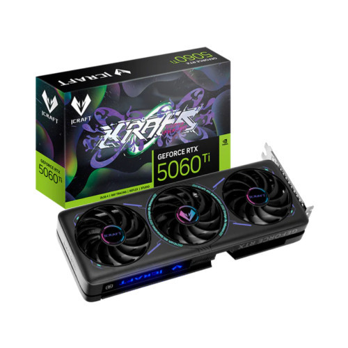 VGA MAXSUN GeForce RTX 5060 Ti iCraft OC 16G | 16GB GDDR7 (3 Fan| Black)