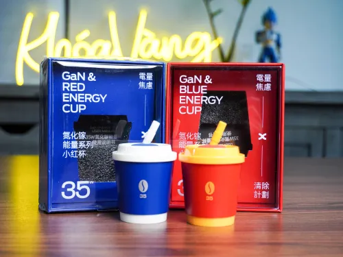 CỦ SẠC SUPER GaN MOVESPEED MSA06 - 35W (Coffee Cup Edition)