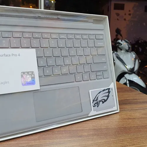 Bàn Phím  Surface Pro 3-4-5-6-7 Cover Keyboard Silver