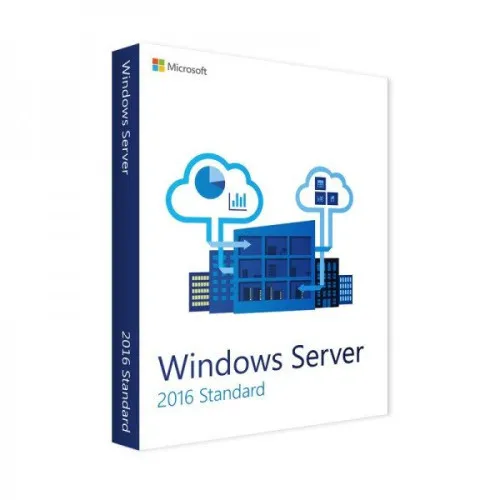Windows Server Std 2016 64Bit English 1pk DSP OEI DVD 16 Core (Full VAT)