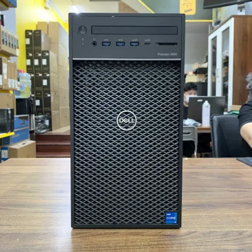 Dell Precision 3650 Tower Workstation 11th | Core i5-11500 | RAM 8GB | SSD 256GB NVMe | Dell Keyboard + Dell Mouse | Assembled in MALAYSIA | New 100% Fullbox