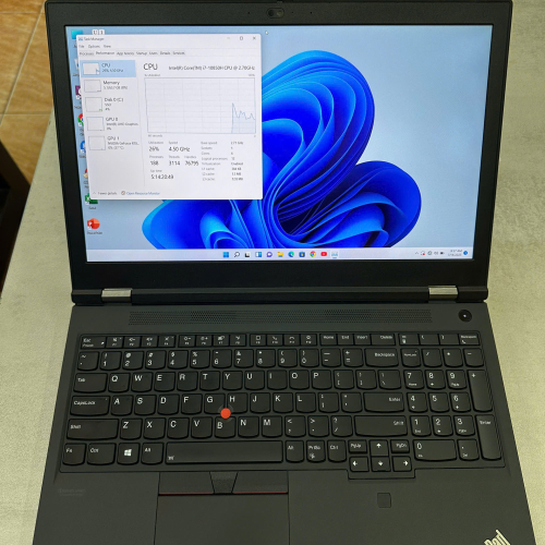 Lenovo ThinkPad T15G Gen 1 Corei7-10850H | RAM 64GB | SSD 512GB | RTX 2070 | 15.6 inch FHD | Like new 99%