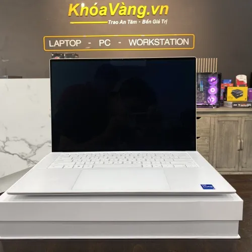 Dell XPS 15 9510 Frost White "Touch" OLED | i7-11800H | RAM 16GB | SSD 1TB | NVIDIA GeForce RTX 3050Ti | 3.5K OLED Cảm ứng | New Fullbox 100%