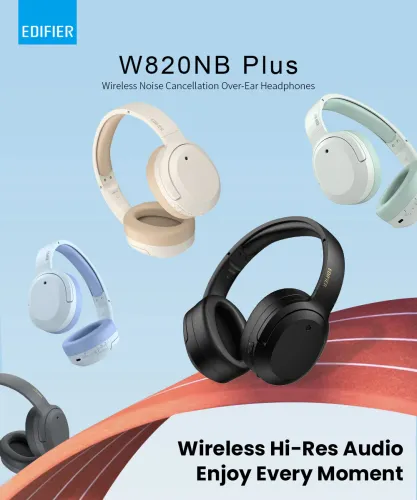 Tai nghe Bluetooth EDIFIER W820NB Plus 4 màu ( Black - Blue - Gray - Green )