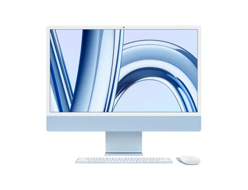 iMac M3 2023 24inch | Ram 8GB | SSD 256GB | 24inch 4.5K Retina | Blue | New 100% Fullbox