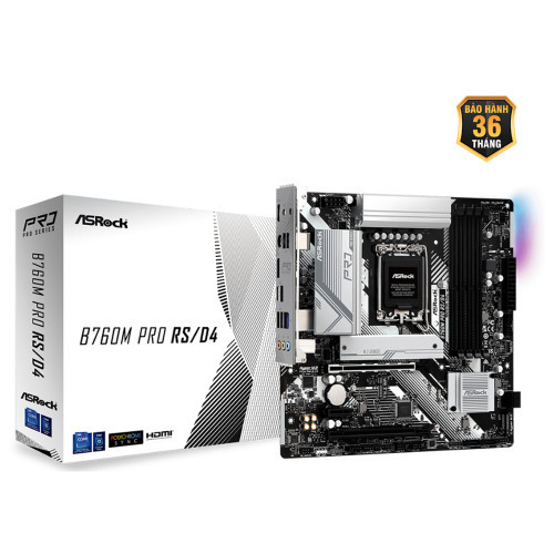 Mainboard (Intel) ASRock B760M Pro RS/D4