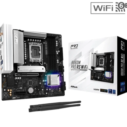 Mainboard (Intel) ASRock B860M Pro RS WiFi – Socket 1851