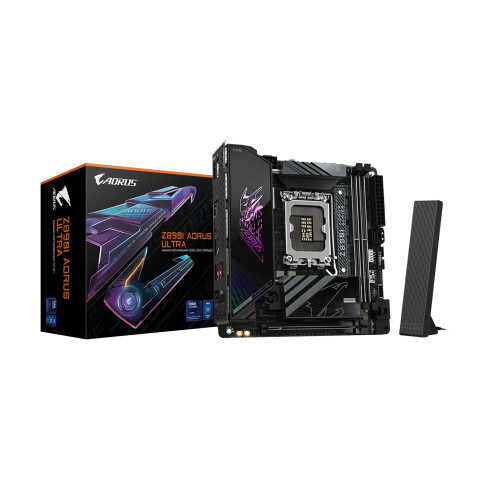 Mainboard (Intel) Gigabyte Z890I AORUS ULTRA DDR5 (Wifi+Bluetooth+Thunderbolt 4)