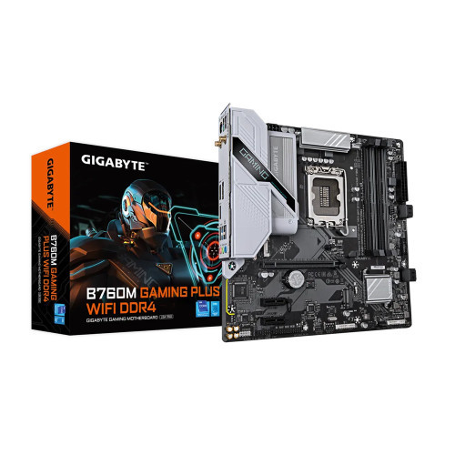 Mainboard (Intel) Gigabyte B760M GAMING PLUS WIFI DDR4 (Bluetooth)