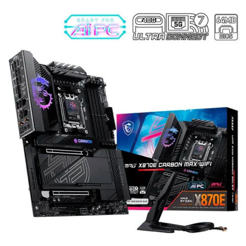 Mainboard (AMD) MSI MPG X870E CARBON MAX WIFI | AM5, ATX, 4 khe DDR5
