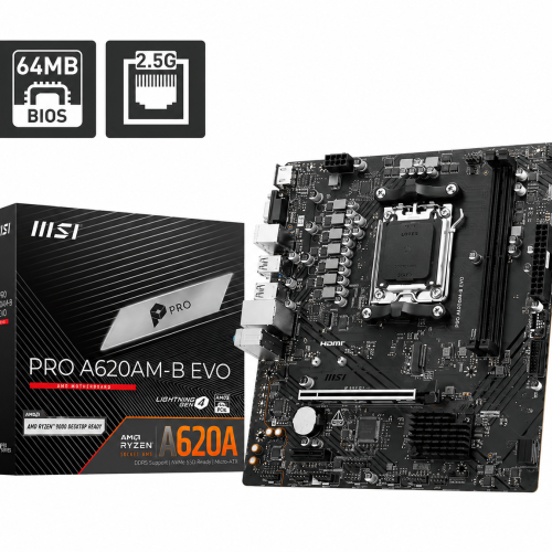 Mainboard (AMD) PRO A620AM-B EVO (DDR5)