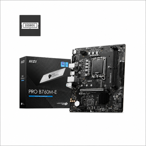 Mainboard (Intel) PRO B760M-E DDR5