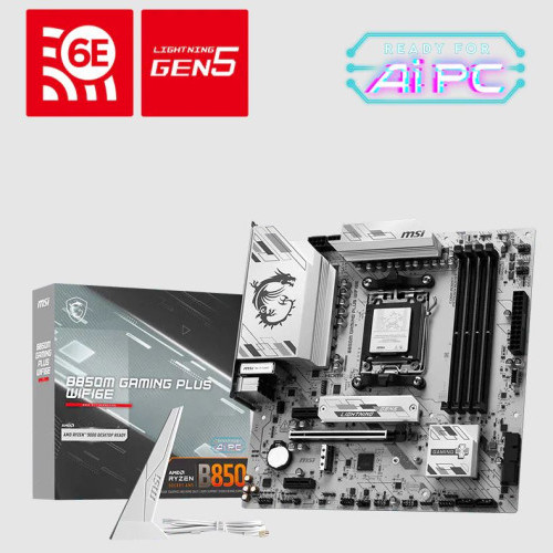 MAINBOARD (AMD) MSI B850M GAMING PLUS WIFI6E