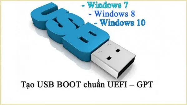 USB boot hay Bootable USB