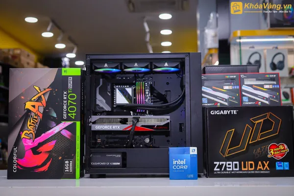 Khóa Vàng cung cấp đa dạng linh kiện build PC