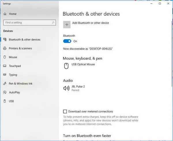Cách cài đặt Bluetooth cho Windows 10