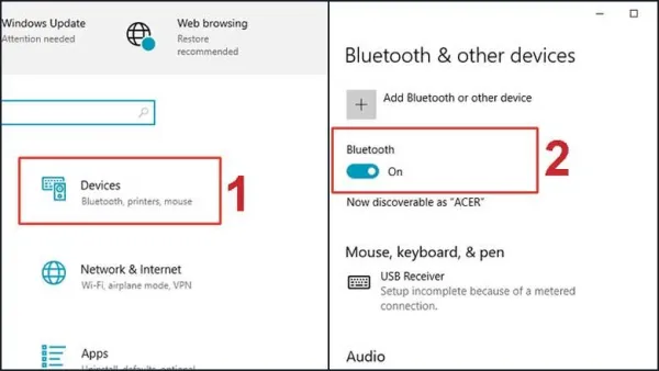 Cách chuyển file thông qua Bluetooth