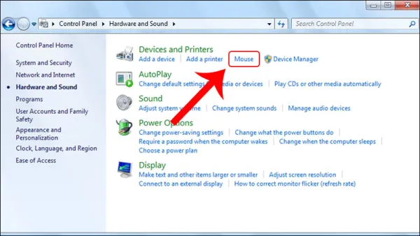 Cách khóa chuột cảm ứng laptop Dell từ trình điều khiển