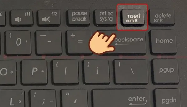 Cách sửa lỗi bàn phím laptop đánh chữ ra số