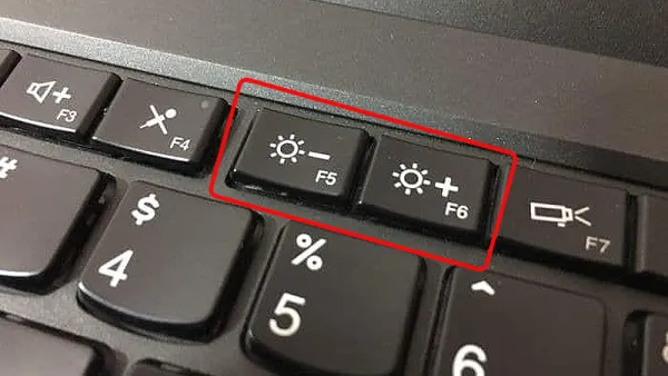 Chỉnh độ sáng màn hình laptop ASUS bằng bàn phím