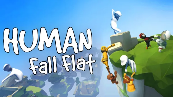 Game offline 2 người chơi trên PC - Human Fall Flat