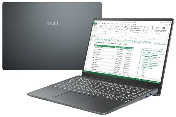 Laptop MSI Modern 14 B11MOU (1027VN) phù hợp với sinh viên