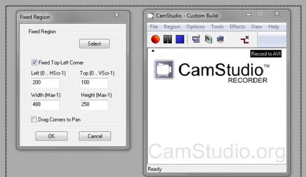 Cách quay màn hình laptop win 7 có âm thanh bằng phần mềm Camstudio