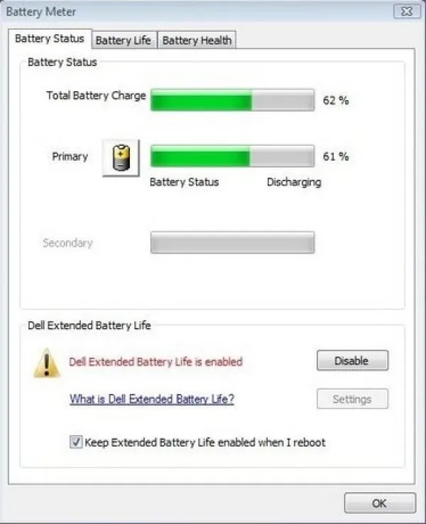 Hướng dẫn sử dụng phần mềm chống chai pin laptop dell - Dell Battery Meter