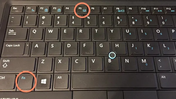Hướng dẫn tắt chuột cảm ứng trên laptop Dell bằng phím tắt