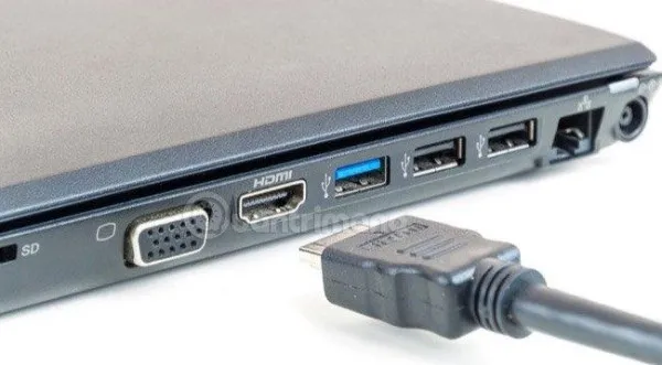 Kết nối máy chiếu với laptop qua cổng HDMI