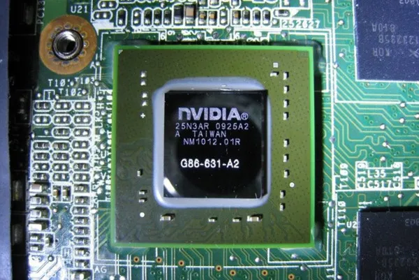 Lỗi sập nguồn laptop do chip VGA bị hư hỏng