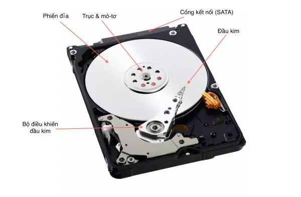 Cấu tạo chi tiết của ổ cứng SSD như thế nào?