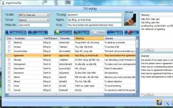 Phần mềm học tiếng anh giao tiếp trên PC English Ettip