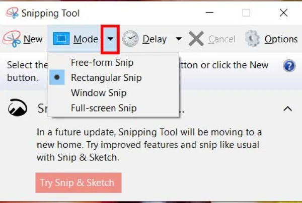  Snipping Tool