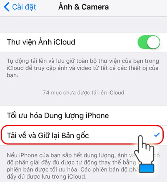 Hãy lấy ảnh yêu thích từ iCloud về máy tính của bạn và tận hưởng chất lượng hình ảnh tuyệt đỉnh. Sử dụng tính năng này để lưu giữ những kỷ niệm đáng nhớ trong ảnh của bạn trên tất cả các thiết bị của mình.