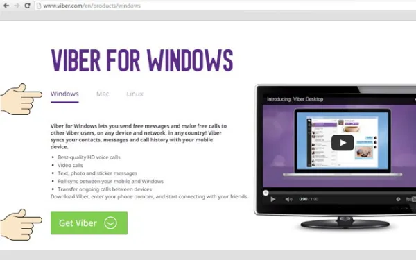Viber có thể sử dụng trên PC được hay không