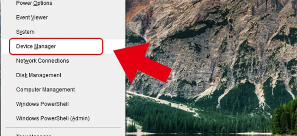Xem card màn hình bằng Device Manager