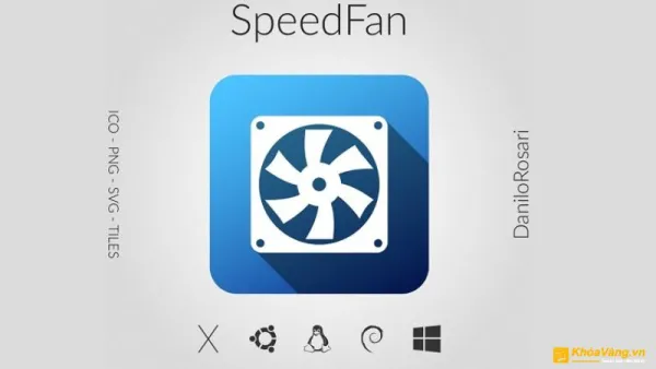 Kiểm tra quạt laptop bằng phần mềm Speedfan
