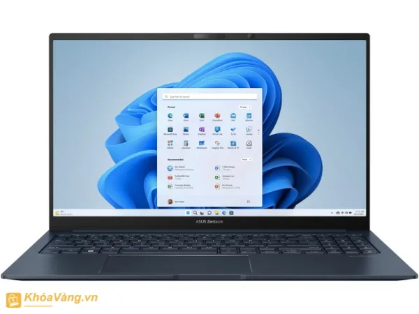 Màn hình của laptop Asus Zenbook được trang bị độ phân giải Full HD
