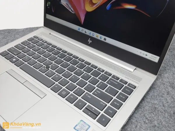Bàn phím trên laptop HP Elitebook được thiết kế cao cấp và chất lượng
