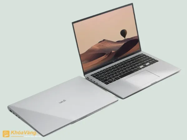 Laptop LG được thiết kế với trọng lượng siêu nhẹ dưới 1kg