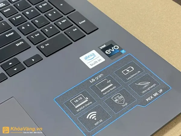Laptop LG thường được trang bị các CPU mới nhất mang đến hiệu năng mạnh mẽ cho sản phẩm