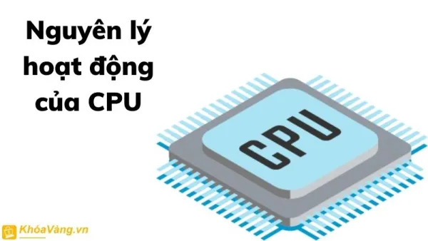 Nguyên lý hoạt động của CPU có ba bước cơ bản