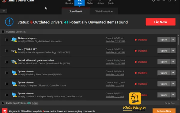 Smart Driver Updater là phần mềm tự tìm driver máy tính hỗ trợ người dùng